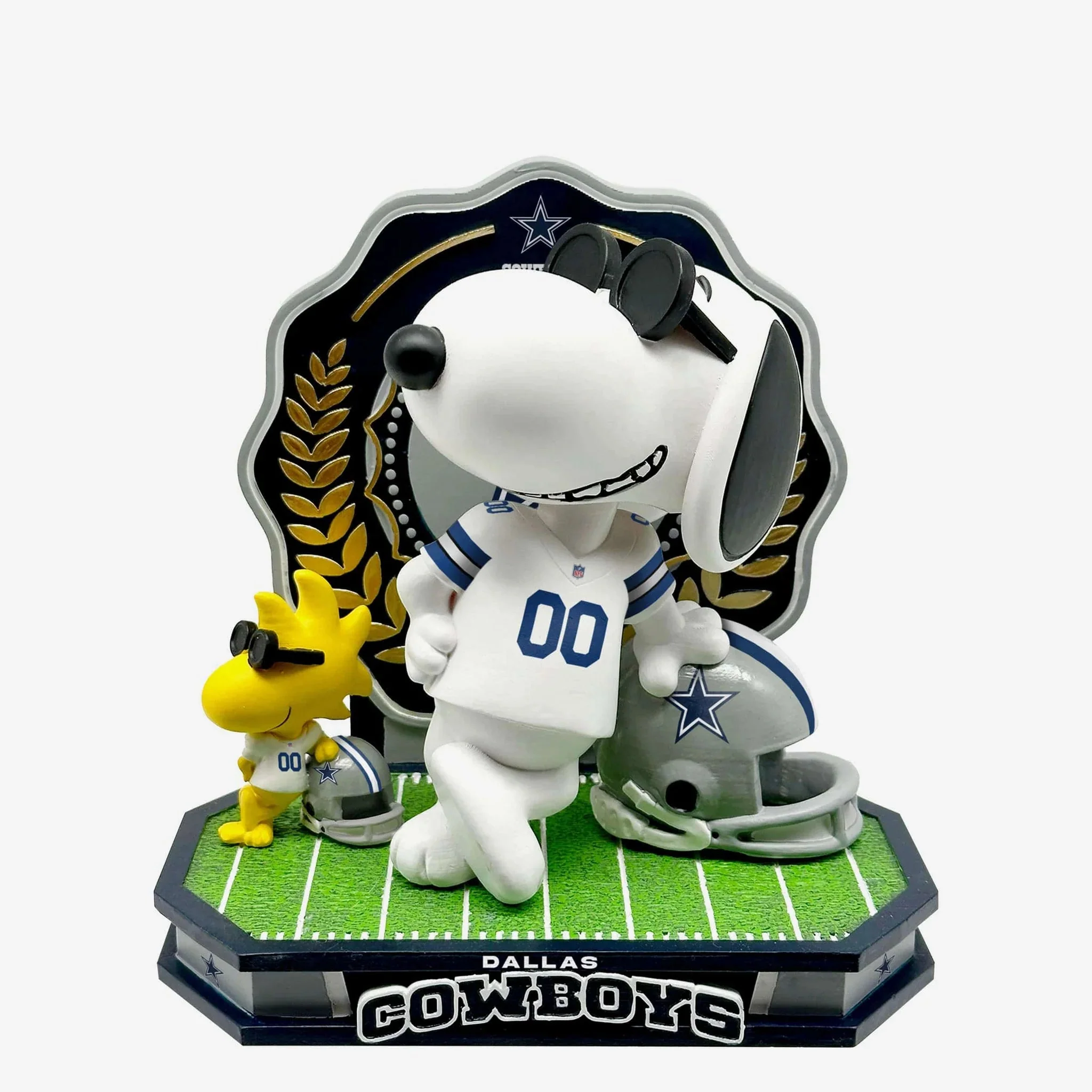 Joe Cool Peanuts Dual NFL Bobbleheads - Image 4