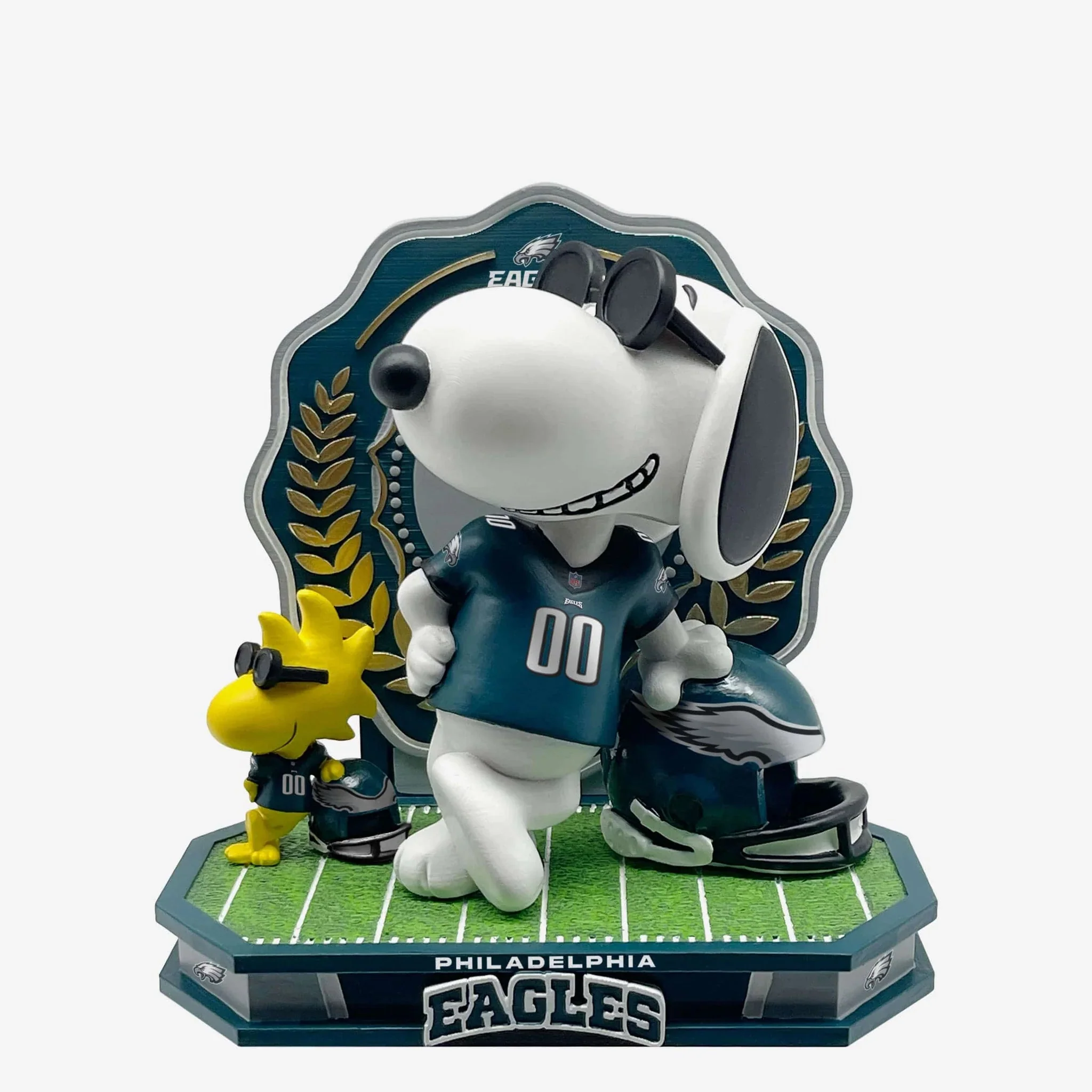 Joe Cool Peanuts Dual NFL Bobbleheads - Image 8