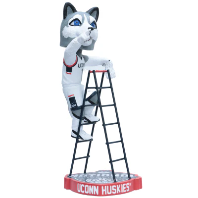 Jonathan the Husky Connecticut Huskies Mascot 2023 NCAA Men's Basketball National Champions Bobbleheads - Image 2