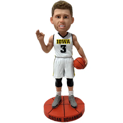 Jordan Bohannon Iowa Hawkeyes Bobbleheads - Image 3
