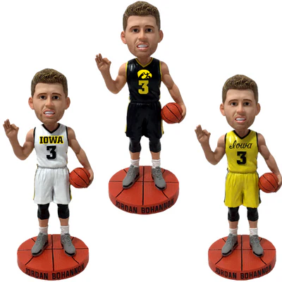 Jordan Bohannon Iowa Hawkeyes Bobbleheads - Image 5