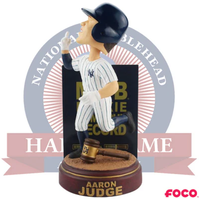 Aaron Judge New York Yankees MLB Rookie Home Run Record Bobblehead
