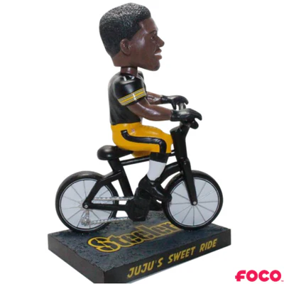 JuJu Smith-Schuster Pittsburgh Steelers Bike Bobblehead - Image 3