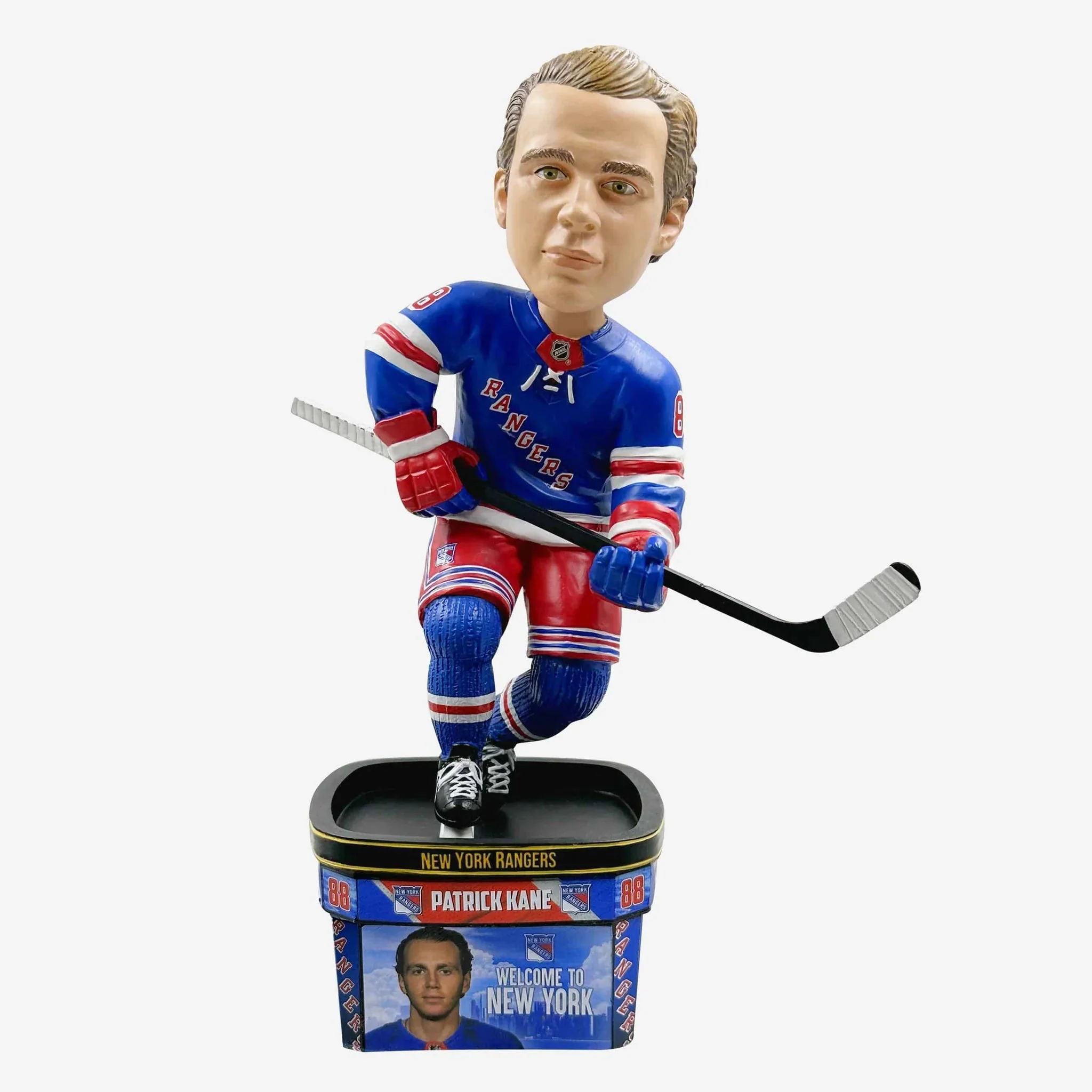 Patrick Kane New York Rangers Next Stop NHL Hockey Bobblehead