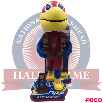 Kansas Jayhawks NCAA College Basketball National Champions Bobblehead