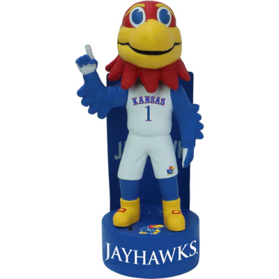 Big Jay Kansas Jayhawks Mascot School Song Bobblehead (Presale) - Image 2