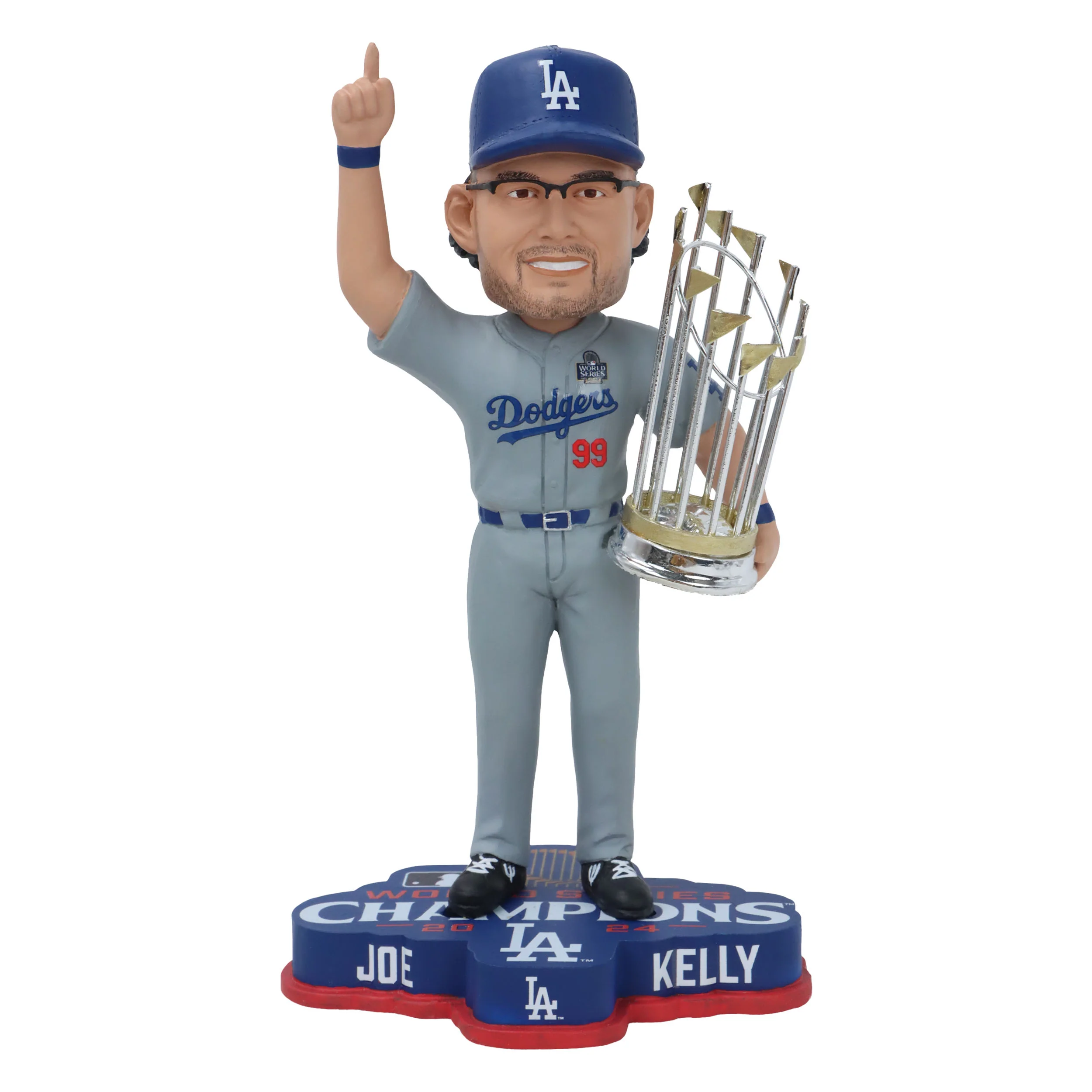 Joe Kelly Los Angeles Dodgers 2024 World Series Champions Bobblehead