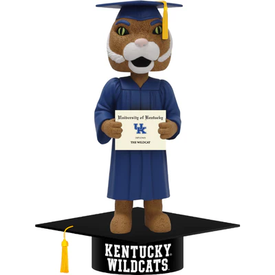 The Wildcat Kentucky Wildcats Mascot Graduation Bobblehead (Presale) - Image 2