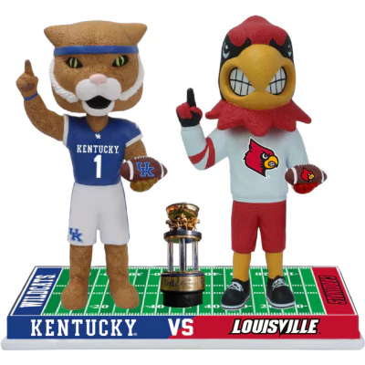 Kentucky vs. Louisville Football Rivalry Bobblehead (Presale) - Image 2