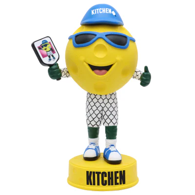 Pickleball Bobbleheads Featuring Kitchen and Pickleball - Image 2