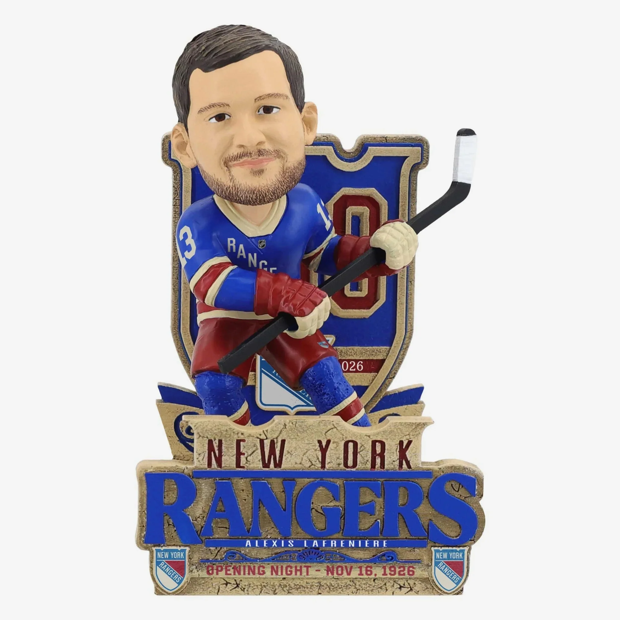 Alexis Lafreniere New York Rangers Centennial NHL Bobblehead