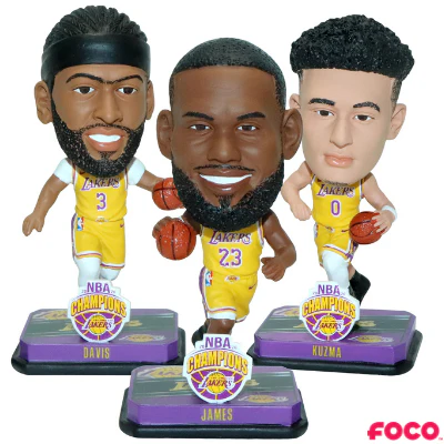 Los Angeles Lakers 2020 NBA Champions Bobbleheads - Image 11