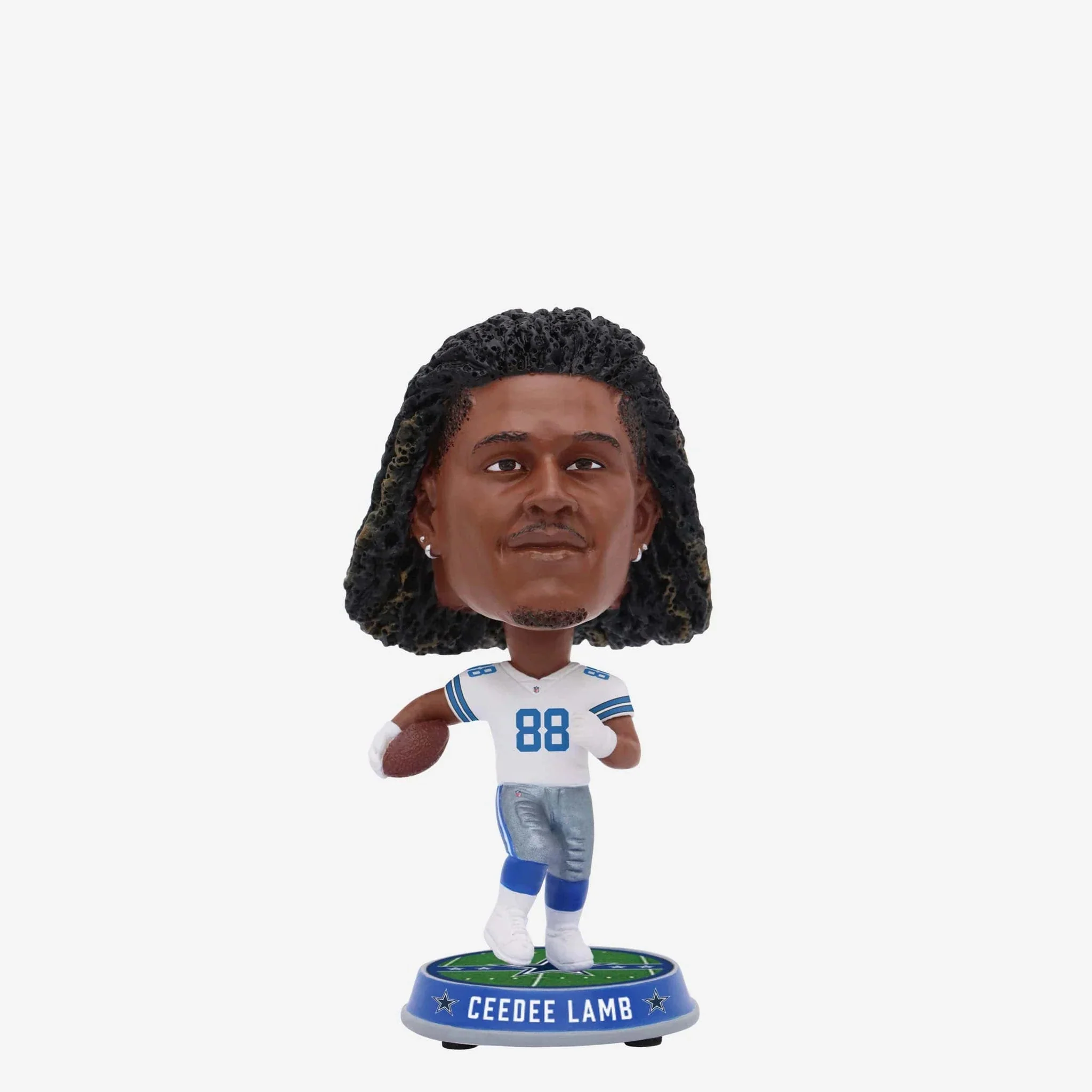 CeeDee Lamb Dallas Cowboys 2023 Home Jersey Mini Bighead NFL Football Bobblehead