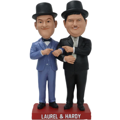 Laurel & Hardy Dual Bobblehead - Image 2