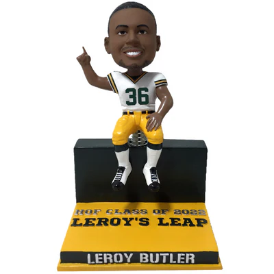 LeRoy Butler LeRoy's Leap Bobblehead - Image 2