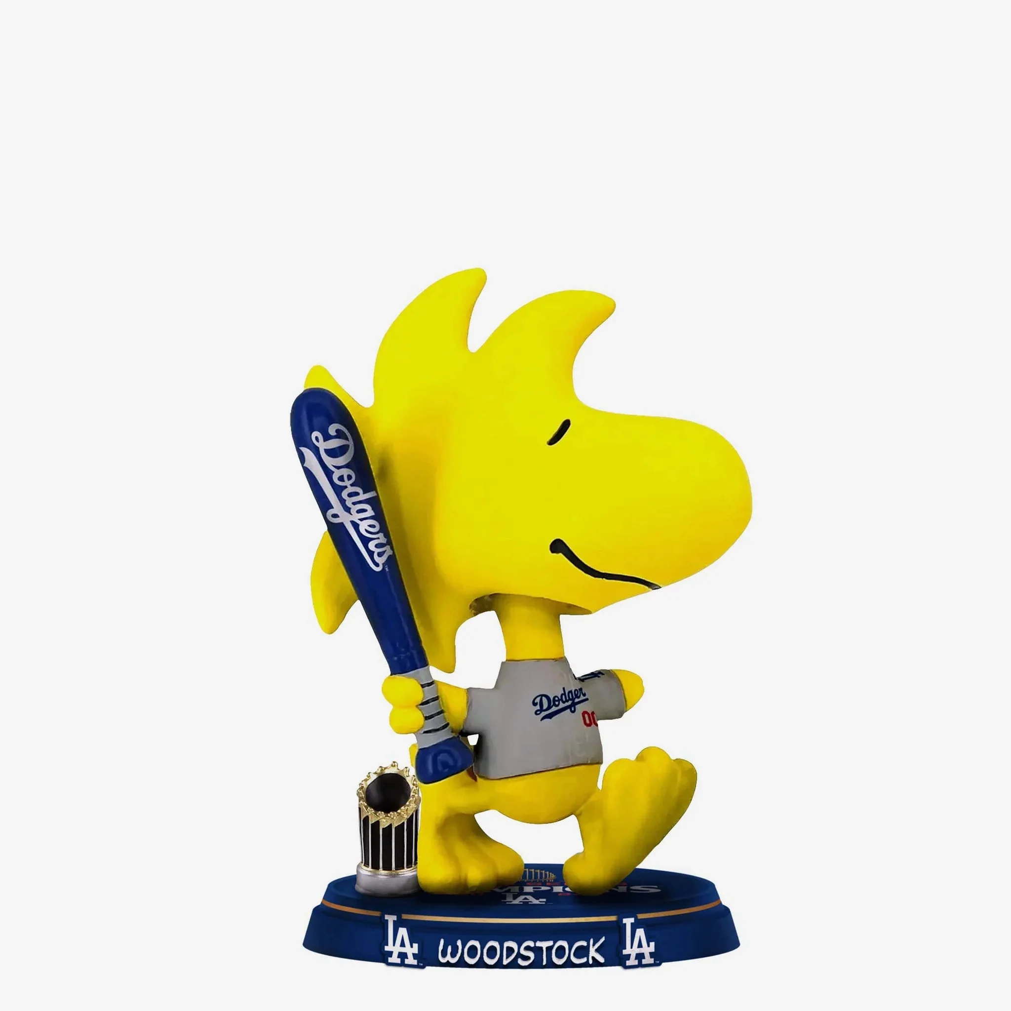 Charlie Brown Los Angeles Dodgers 2024 World Series Champs Mini Bobblehead