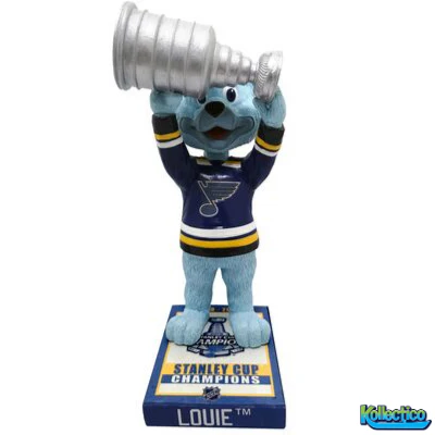 St. Louis Blues Louie Bobbleheads - Image 2