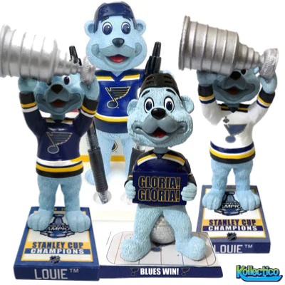 St. Louis Blues Louie Bobbleheads - Image 6