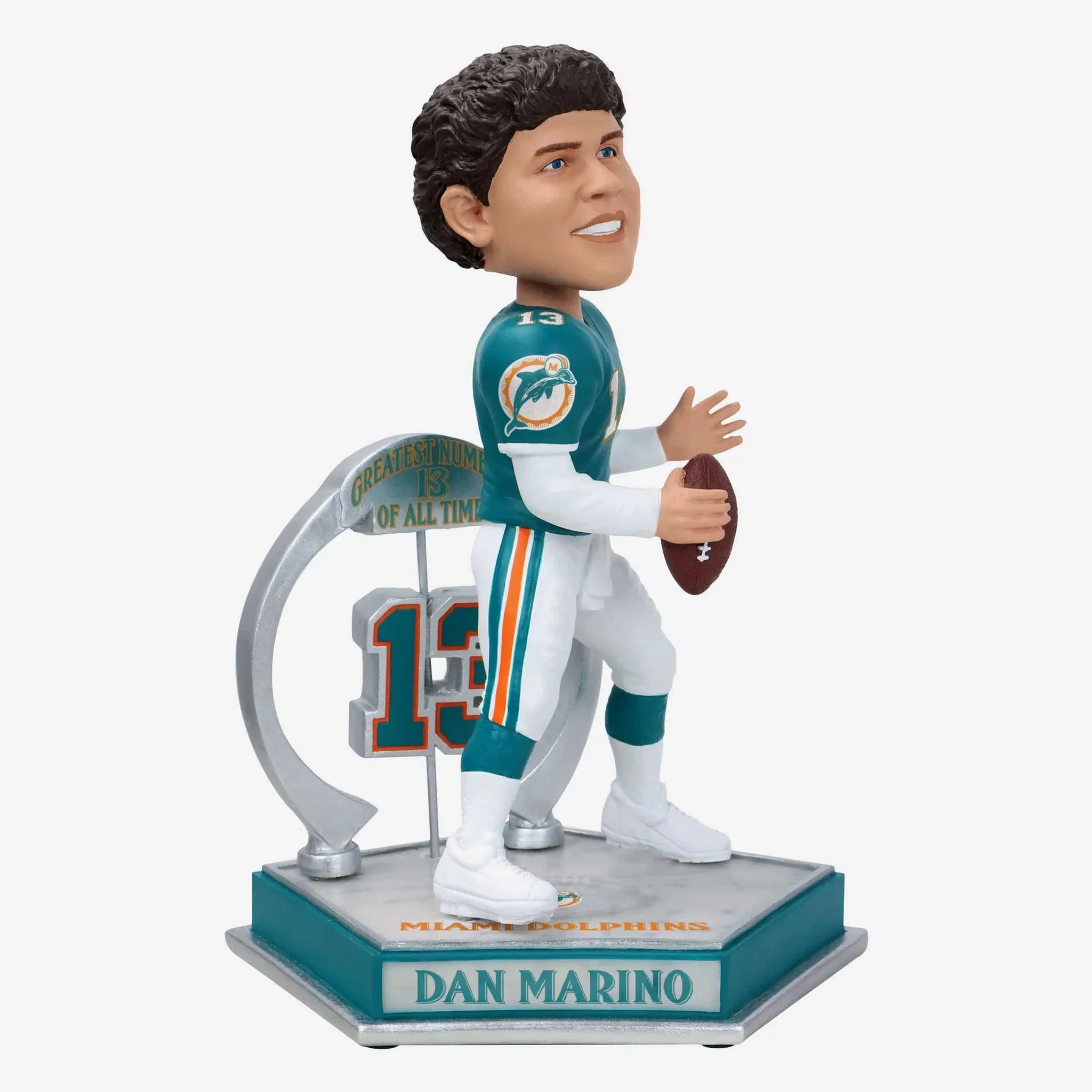 Dan Marino Miami Dolphins Legendary Number 13 NFL Football Bobblehead