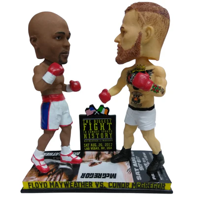 Floyd Mayweather vs. Conor McGregor Bobbleheads - Image 2
