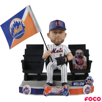New York Mets Cardboard Cutout Dogs Bobbleheads - Image 2