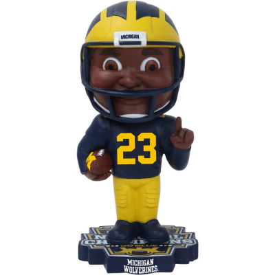 Michigan Wolverines 2023 National Champions Bobbleheads - Image 3