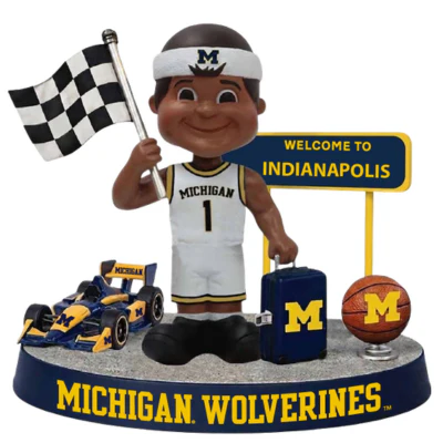 Michigan Wolverines Welcome to Indianapolis Bobblehead (Presale) - Image 2
