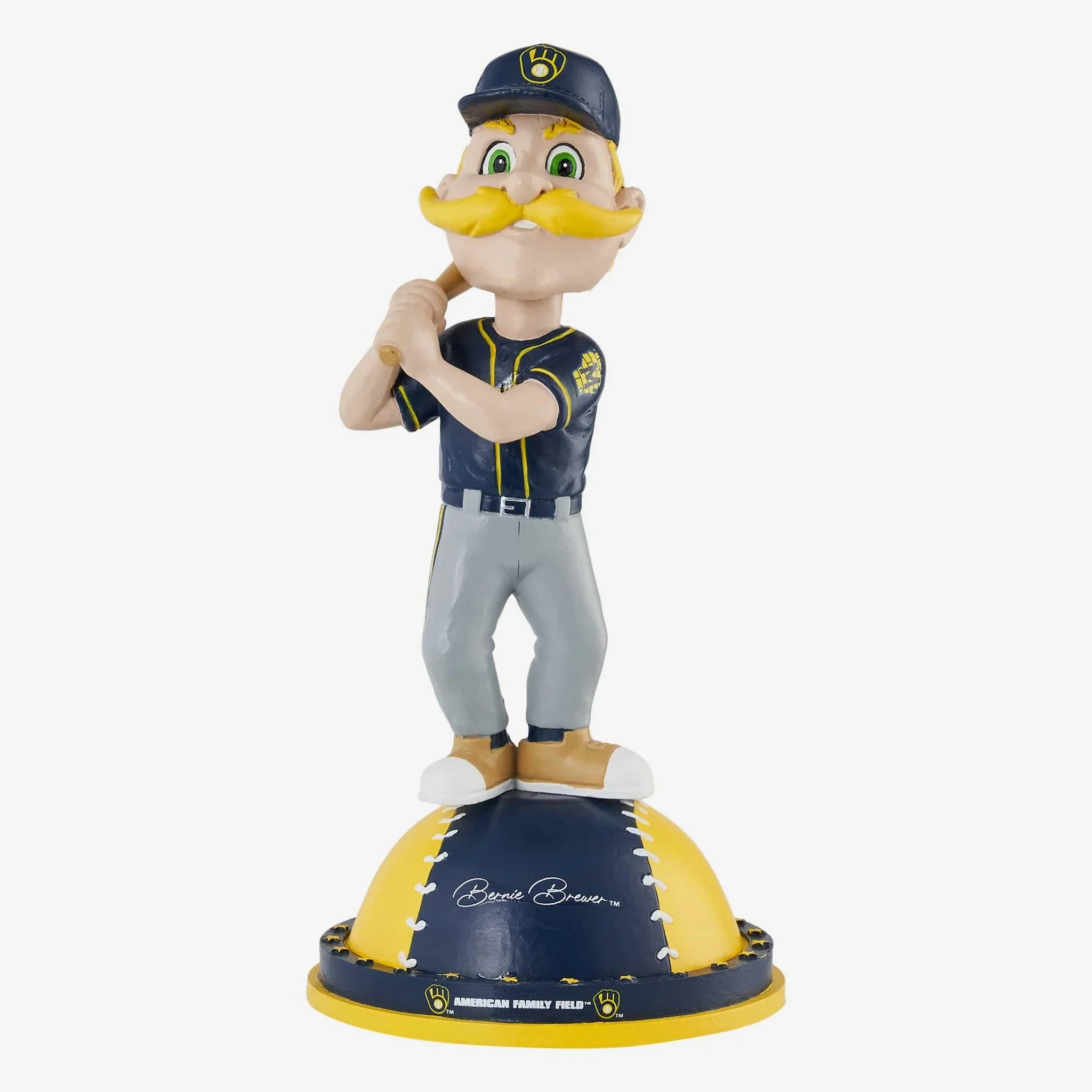 Bernie Brewer Milwaukee Brewers Magnetic Stadium Base MLB Baseball Bobblehead