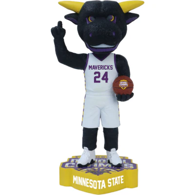 Minnesota State Mankato Mavericks 2024 NCAA Division II Men's and Women's Basketball National Champions Bobbleheads - Image 3