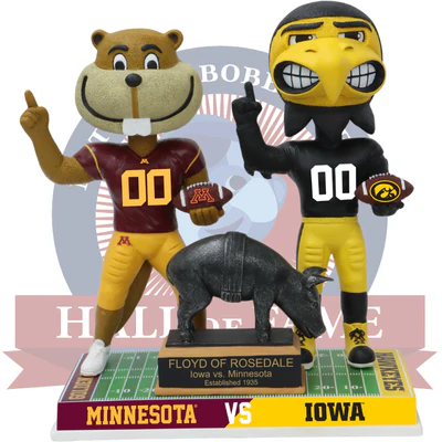Minnesota vs. Iowa Football Rivalry Bobblehead