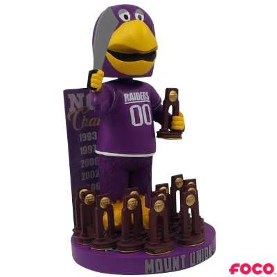 Mount Union Purple Raiders 13-Time National Champions Bobblehead - Image 2