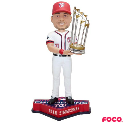Washington Nationals 2019 World Series Champions Bobbleheads - Image 14