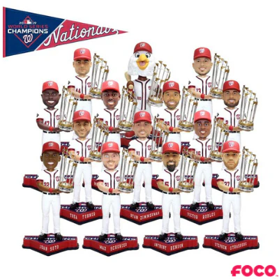 Washington Nationals 2019 World Series Champions Bobbleheads - Image 22