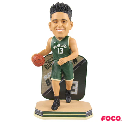 Milwaukee Bucks Name and Number Bobbleheads - Image 6