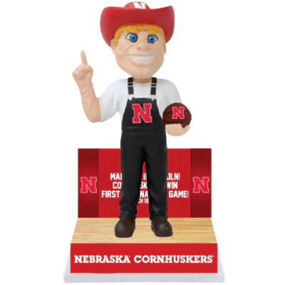 Nebraska Cornhuskers First Basketball Tournament Win Bobblehead (Presale) - Image 2