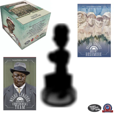 Negro Leagues Baseball Card, Postcard and Mystery Bobblehead Packages - Image 11