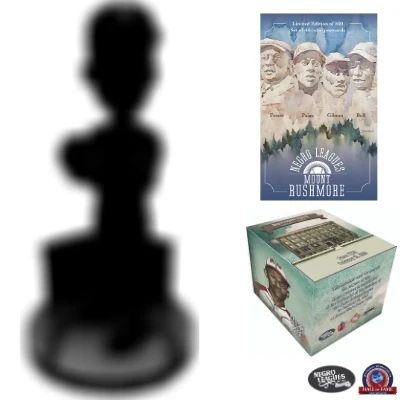 Negro Leagues Baseball Card, Postcard and Mystery Bobblehead Packages - Image 7