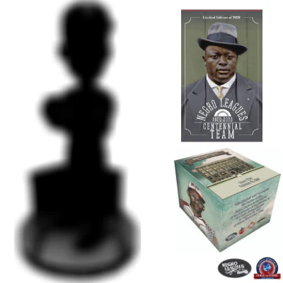 Negro Leagues Baseball Card, Postcard and Mystery Bobblehead Packages - Image 9