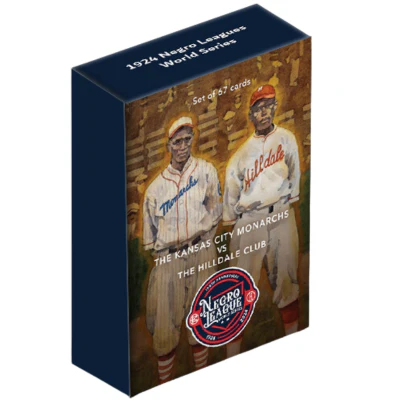 1924 Negro Leagues World Series Centennial Card Set and Mystery Bobblehead - Image 3