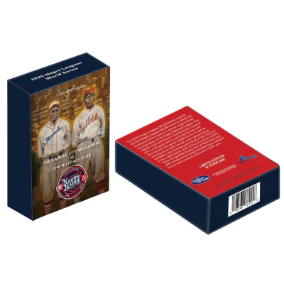 1924 Negro Leagues World Series Centennial Card Set and Mystery Bobblehead - Image 4