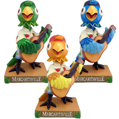 New Margaritaville Parrot Bobbleheads - Image 2