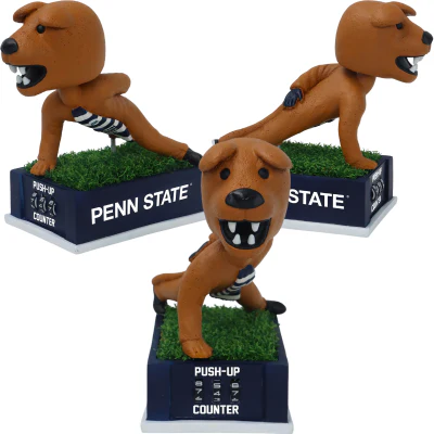 The Nittany Lion Penn State Nittany Lions Mascot Push-Up Counter Bobblehead - Image 4