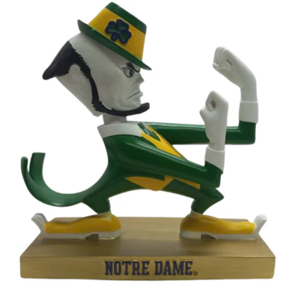Notre Dame Fighting Irish Leprechaun Mascot Bobblehead (Presale) - Image 2