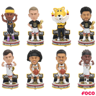 Denver Nuggets 2023 NBA Champions Bobbleheads - Image 23
