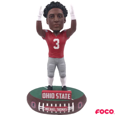 Ohio State Buckeyes O-H-I-O Baller Bobbleheads - Image 5