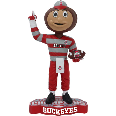 Ohio State Buckeyes 2024 CFP National Champions Bobbleheads - Image 2