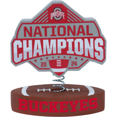 Ohio State Buckeyes 2024 CFP National Champions Bobbleheads - Image 3
