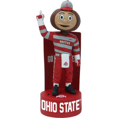Brutus Buckeye Ohio State Buckeyes Mascot School Song Bobblehead (Presale) - Image 2