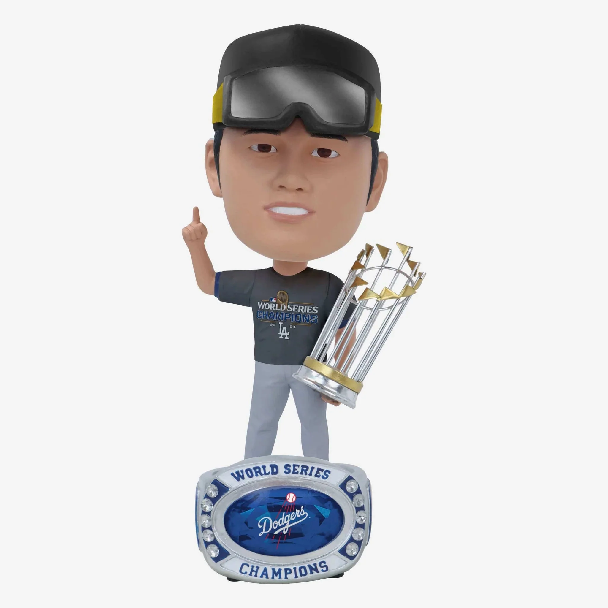 Shohei Ohtani Los Angeles Dodgers 2024 World Series Champions Bighead Bobblehead