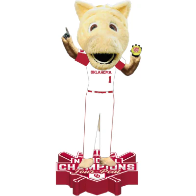 Oklahoma Sooners 2024 Softball National Champions Bobbleheads - Image 2
